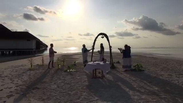 モルディブ結婚式２