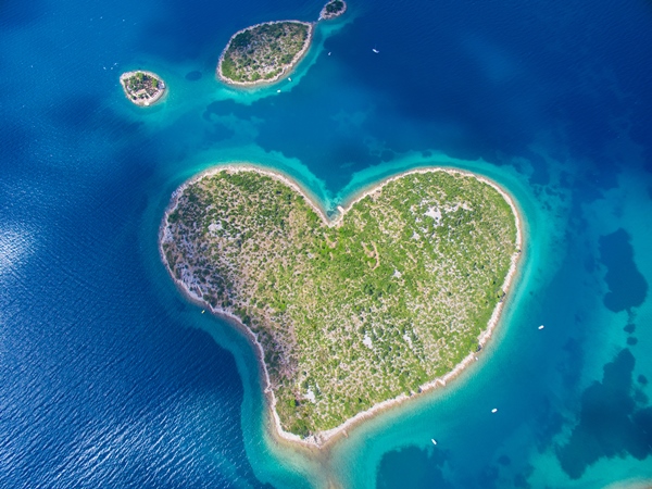 クロアチアにあるガレシュニャク島