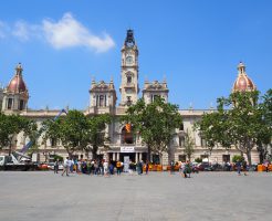 バレンシア市庁舎広場
