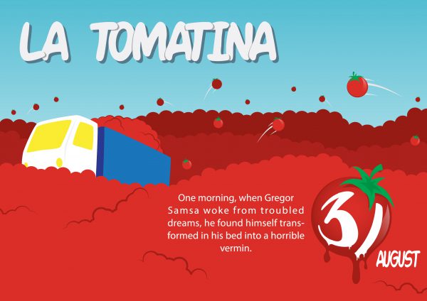 トマト祭りは毎年8月の最終週