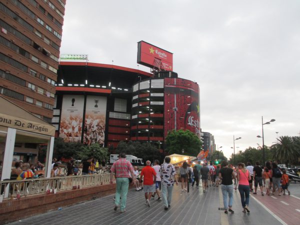 バレンシアのホームスタジアム「メスタージャ」（Mestalla）