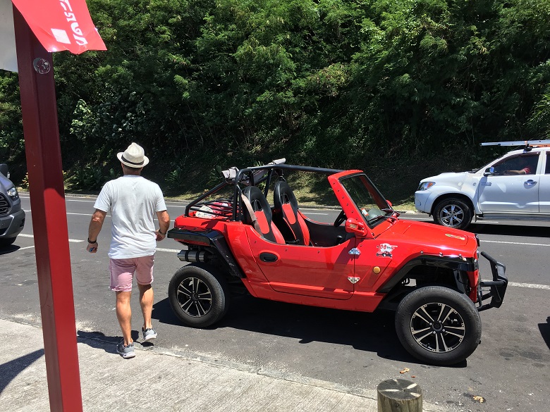 レンタカーやバギーで島内観光