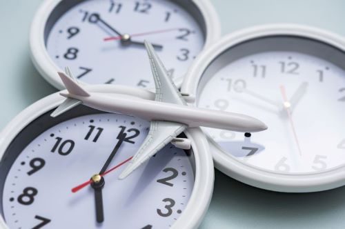 時計と飛行機