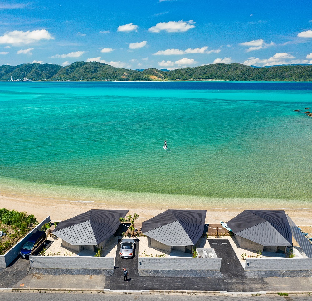 伝泊　The Beachfront MIJORA全景