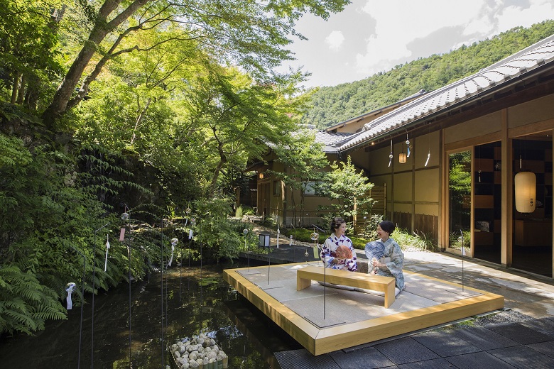 星のや京都・水の庭