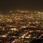 藻岩山からの夜景
