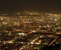 藻岩山からの夜景