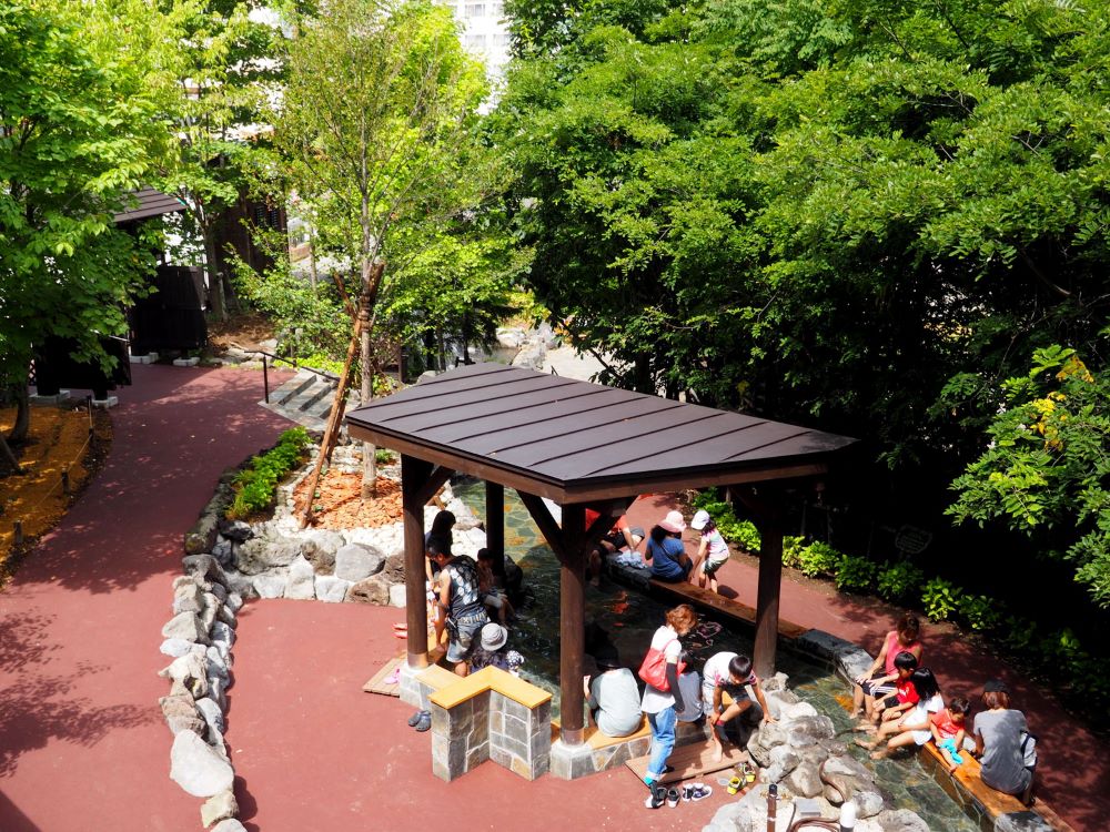 定山源泉公園
