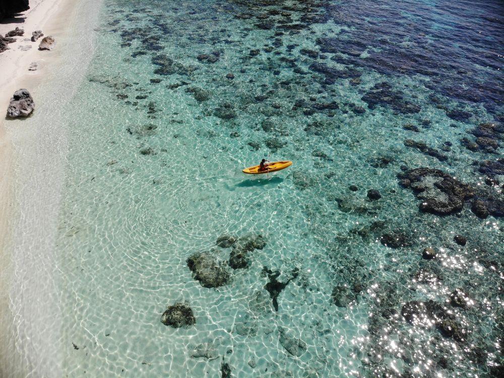 ミニロック島 シークレットビーチ