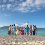 マロロ島も属するママヌザ諸島でのウェディング