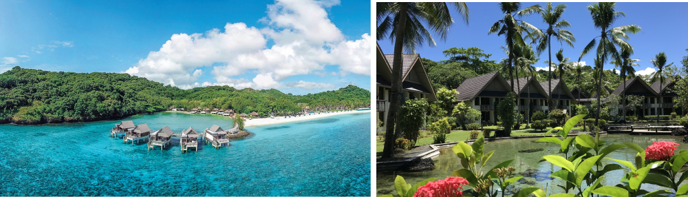 ザプレスティンヴィラズ＆バンガローズ at パラオパシフィックリゾート