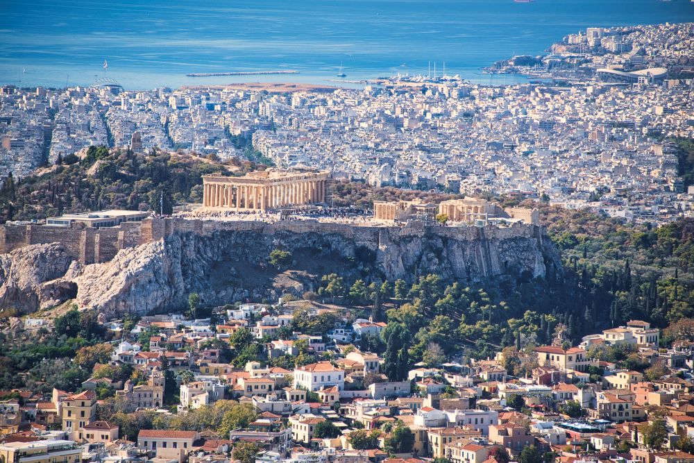 アテネの街