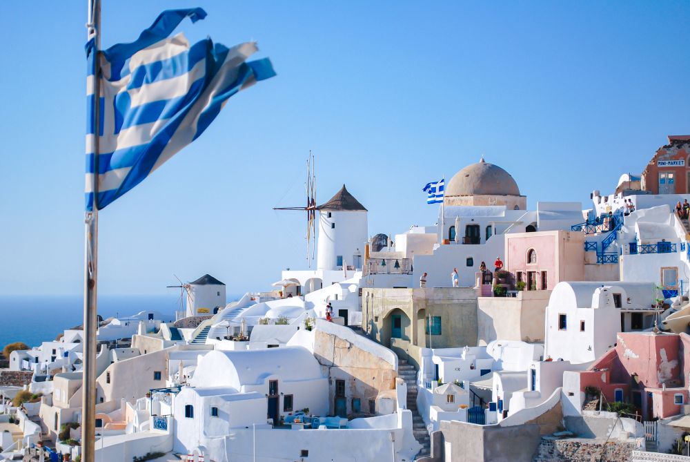 サントリーニ島