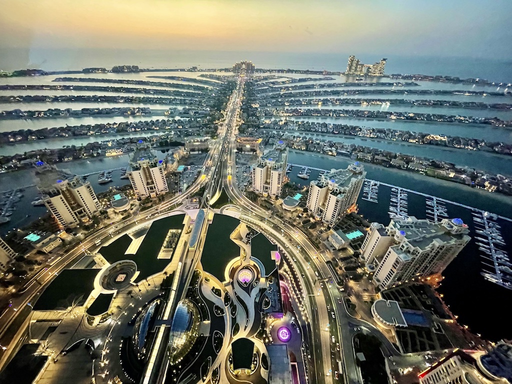 パーム・タワーからの夜景