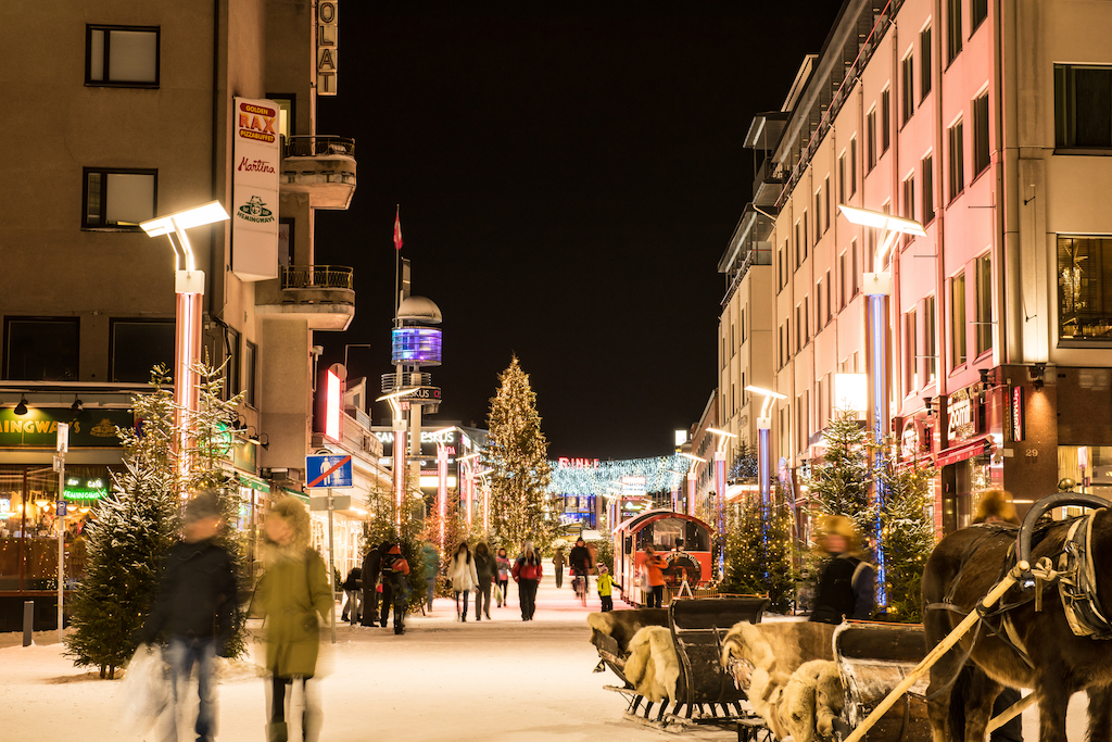 ロバニエミの市街地