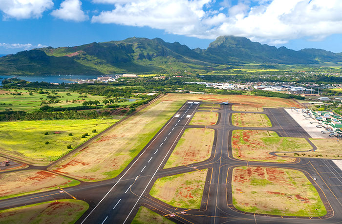 カウアイ島リフエ空港